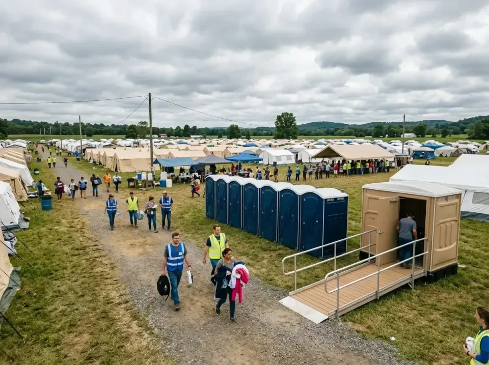 disaster-relief-camp-restrooms-010 — frequently asked questions, Dumpster & Portable Bathrooms Rental in La Cresta, CA
